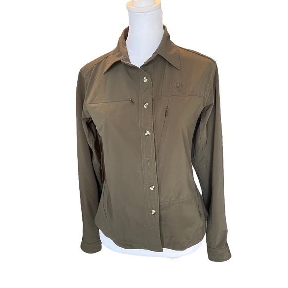 Arc’teryx - Light Weight Button Down Utility Jacket/Shirt Sz M - Picture 2 of 11